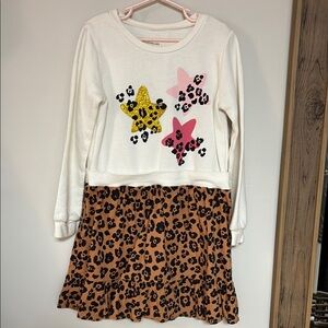 Leopard Print Star Dress